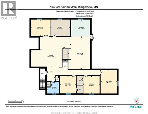184 Grandview Kingsville ON N9Y 0C6