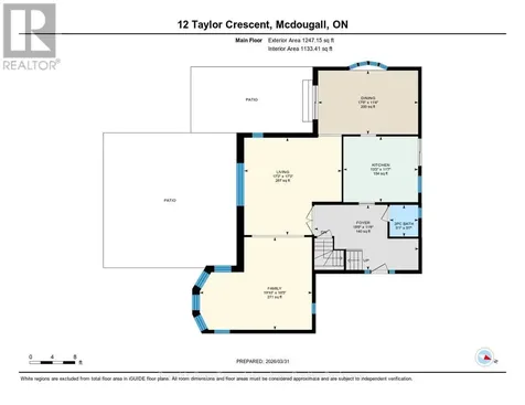 12 Taylor Crescent Mcdougall ON P2A 2W9