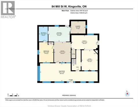 84 Mill Kingsville ON N9Y 1W2