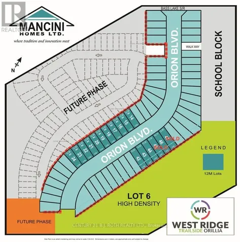 Lot 46 Orion Boulevard Orillia ON L3V 6H2