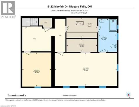6122 Mayfair Drive Niagara Falls ON L2J 1W1