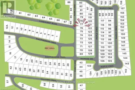 77 Park Lane Hamilton ON N0B 2J0