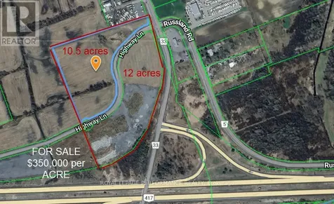 00 Highway Lane West Ottawa ON X0X 0X0