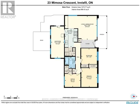 23 Mimosa Crescent Innisfil ON L9S 1P9