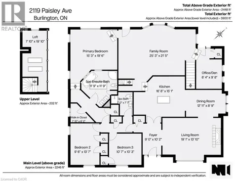 2119 Paisley Avenue Burlington ON L7R 1W1