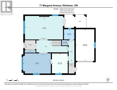 71 Margaret Avenue Kitchener ON N2H 4H3