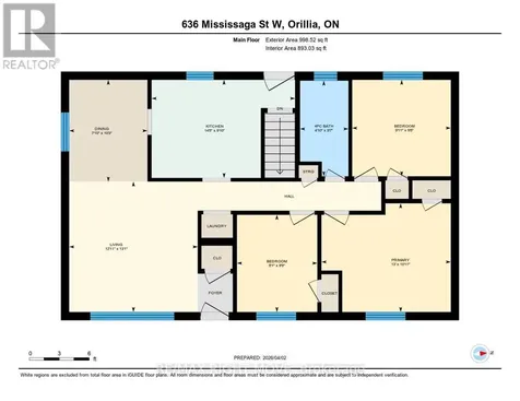 636 Mississaga Street West Orillia ON L3V 3C6