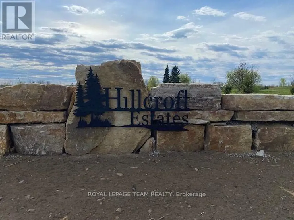 Lot 9 Hillcroft Drive Beckwith ON K7C 3P2