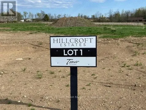 Lot 1 Hillcroft Drive Beckwith ON K7C 3P2
