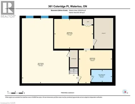 361 Coleridge Place Waterloo ON N2L 2V7