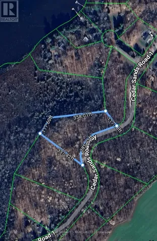 Lot Cedar Sands Road Way Rideau Lakes ON K0E 1N0