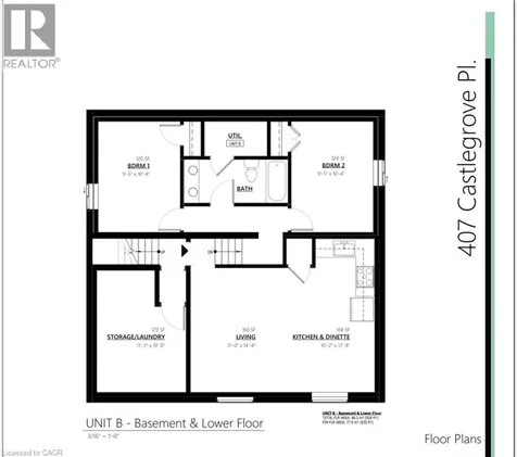 407 Castlegrove Place London ON N6G 1L1