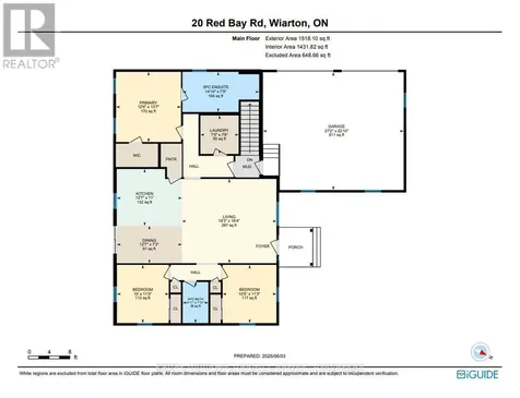 20 Red Bay Road South Bruce Peninsula ON N0H 2T0