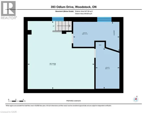 393 Odlum Drive Woodstock ON N4S 3S1
