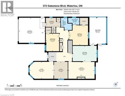 372 Gatestone Boulevard Waterloo ON N2T 2J6