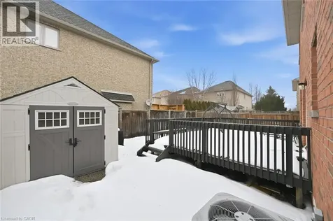 456 Valridge Drive Ancaster ON L9G 0B2