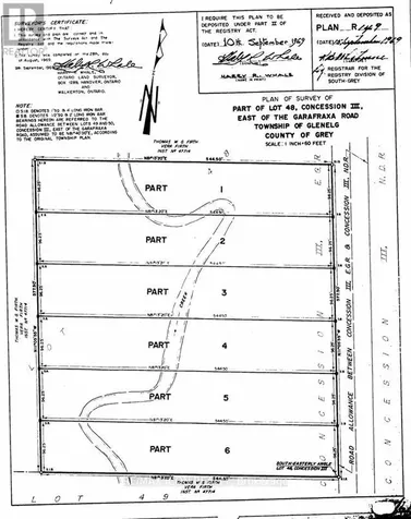 Pt Lt 48 Concession 3 Road West Grey ON N0C 1K0
