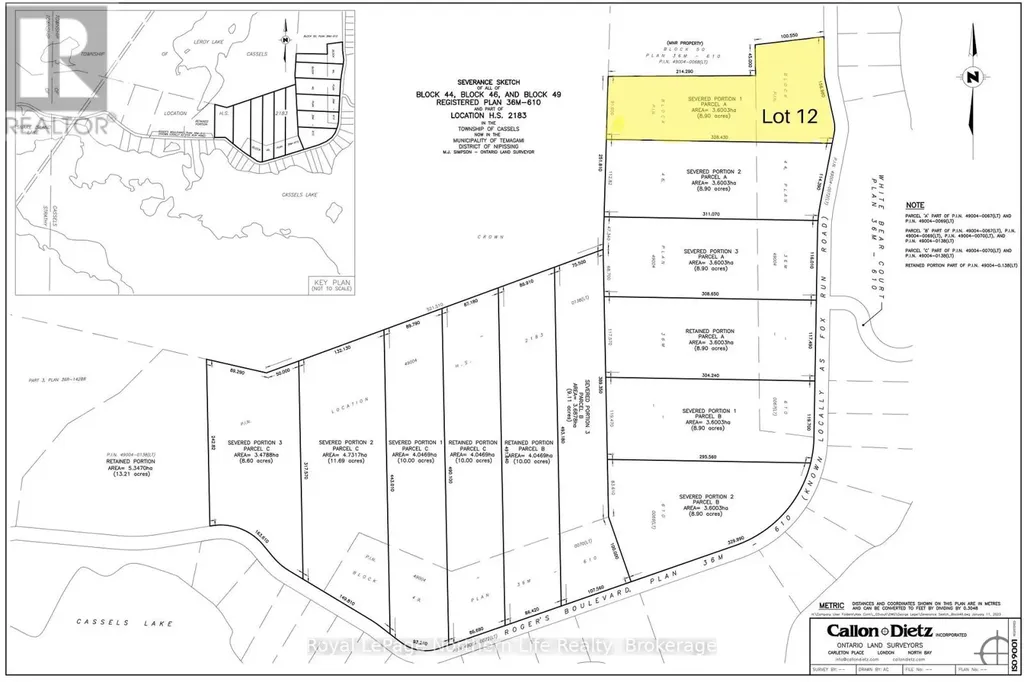 Lot 12 Fox Run Drive Temagami ON P0H 2H0