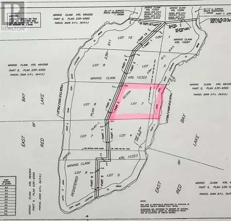Lot 3 East Bay Red Lake ON P0V 2M0