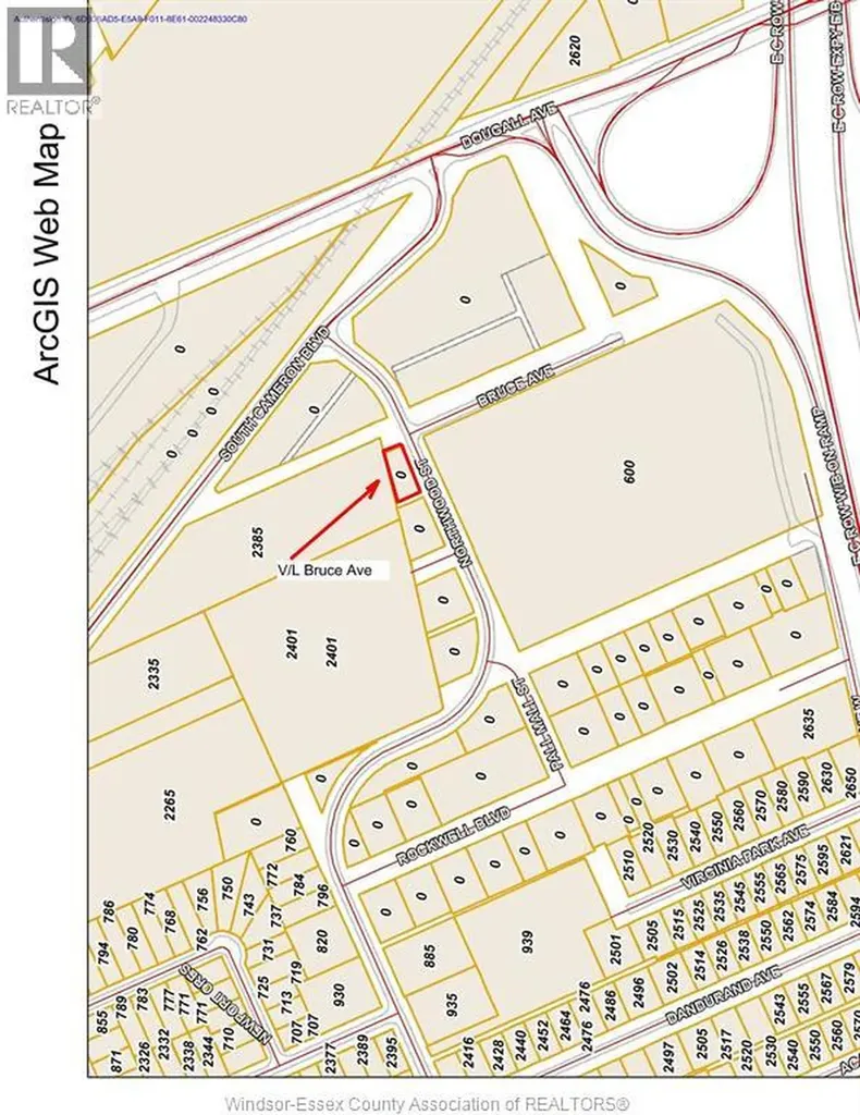 V/l Bruce Avenue Windsor ON N9B 3P6