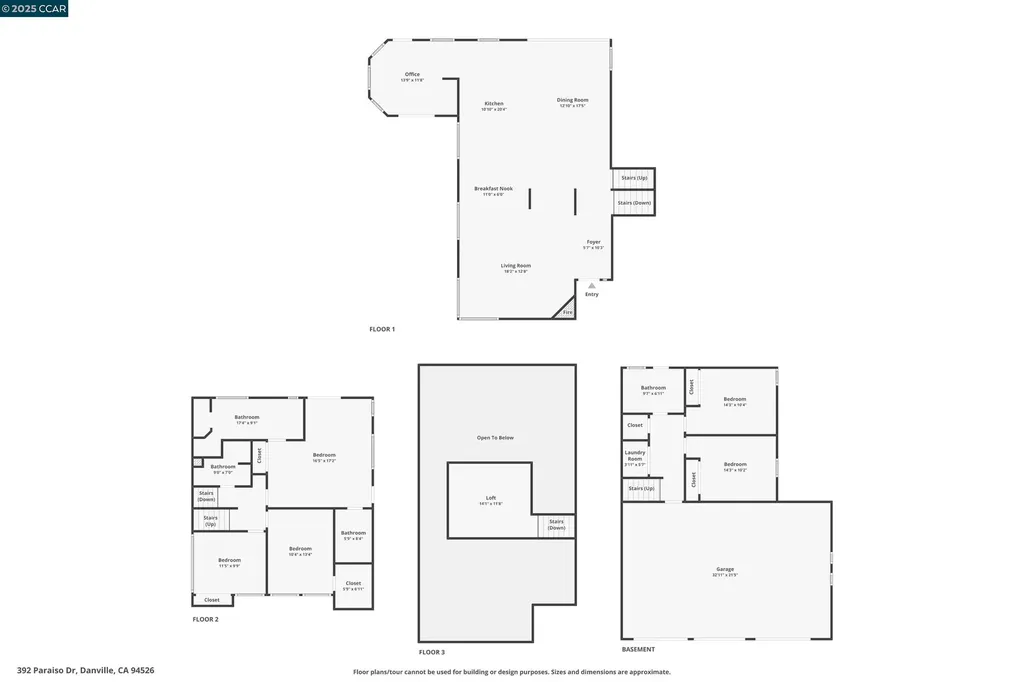 392 Paraiso Drive Danville CA 94526