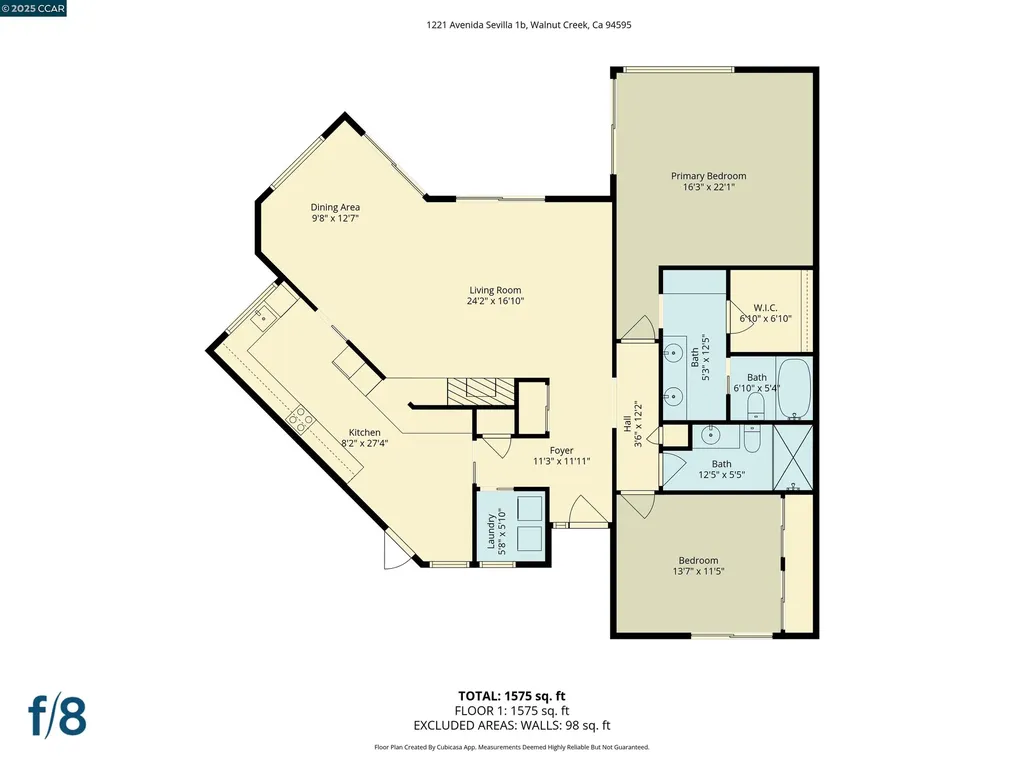 1221 Avenida Sevilla Walnut Creek CA 94595