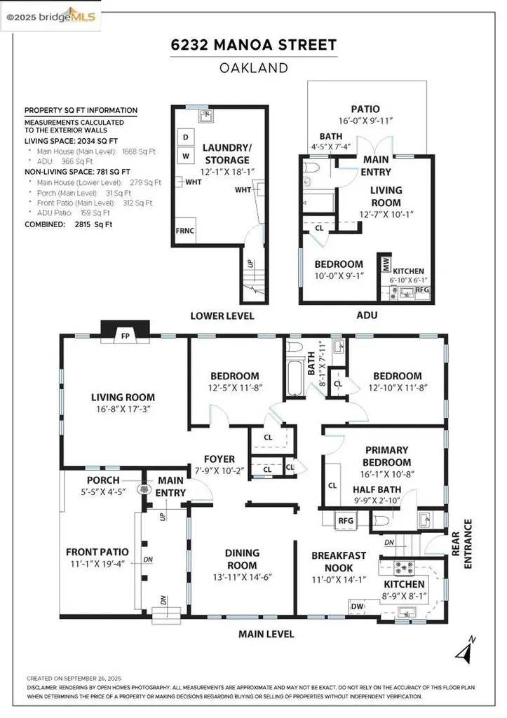 6232 Manoa Street Oakland CA 94618