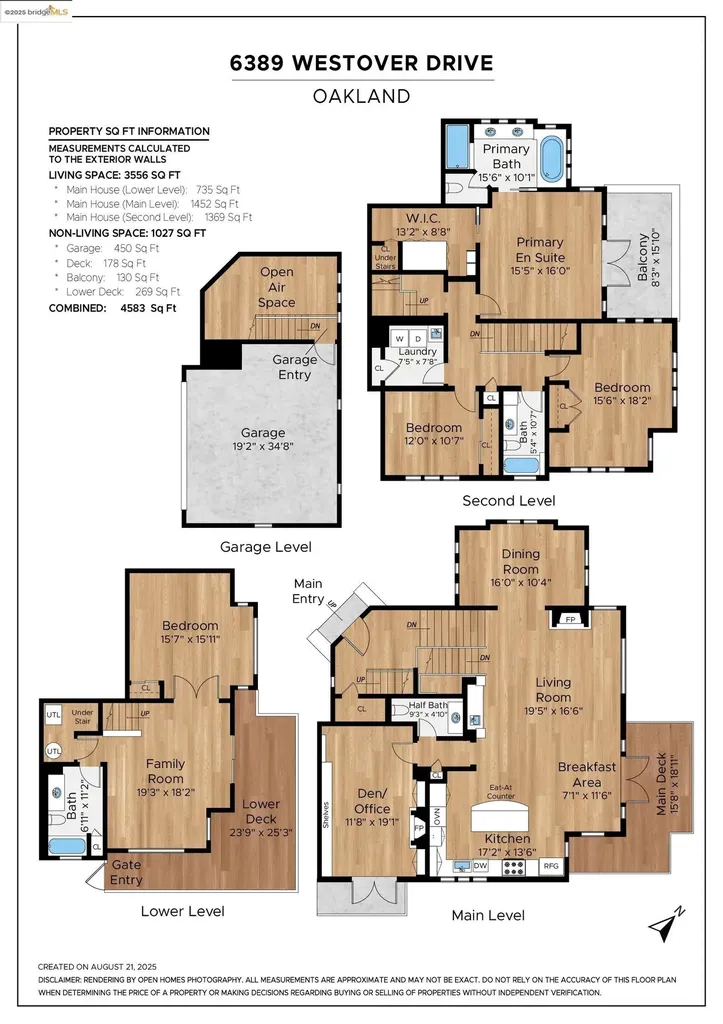 6389 Westover Drive Oakland CA 94611