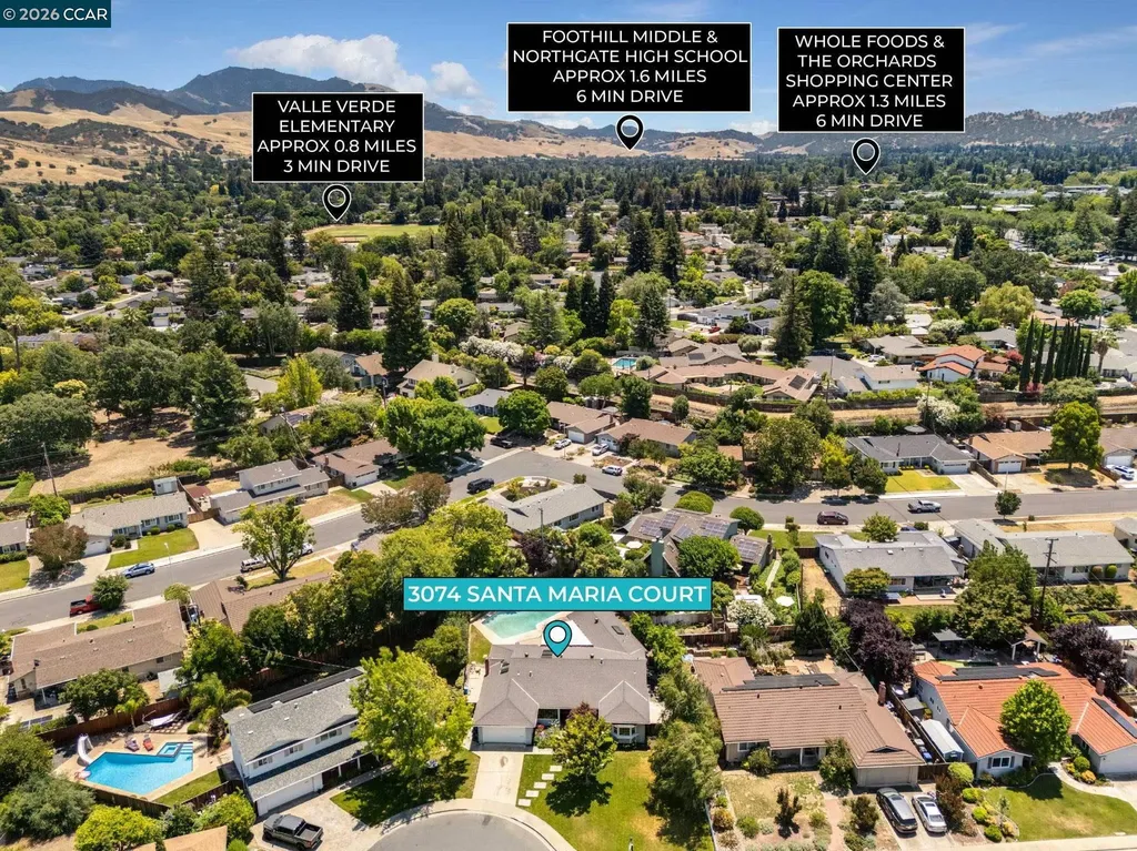 3074 Santa Maria Court Concord CA 94518