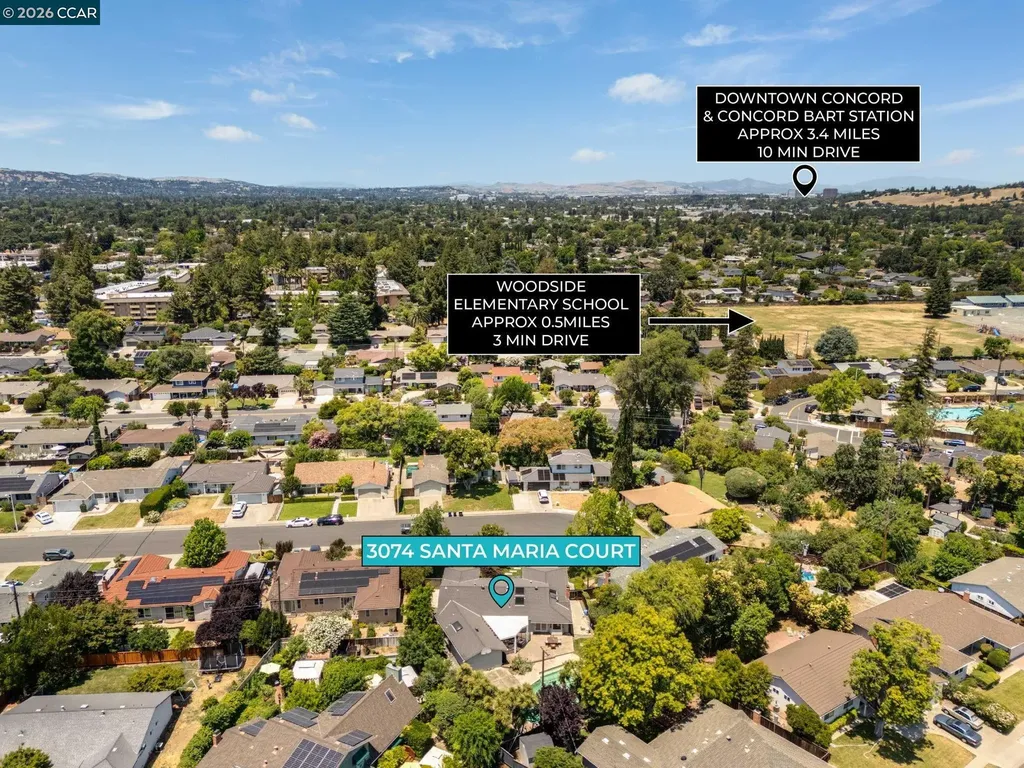 3074 Santa Maria Court Concord CA 94518