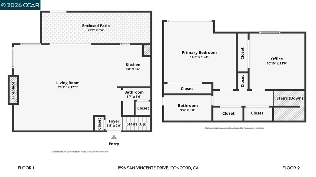 1896 San Vincente Drive Concord CA 94519