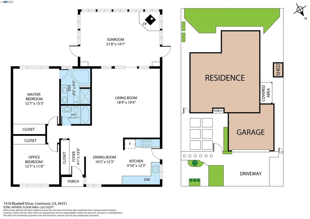 1418 Bluebell Drive Livermore CA 94551