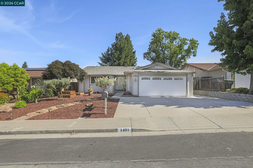 1431 Ridgewood Drive Martinez CA 94553