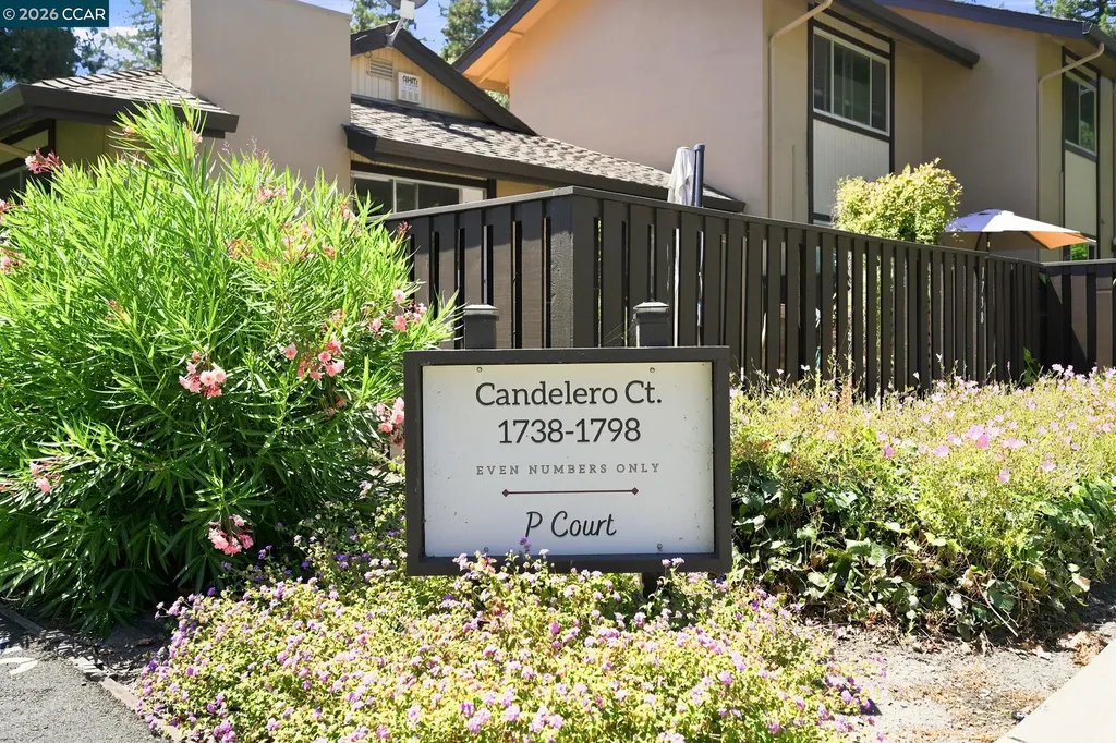 1738 Candelero Court Walnut Creek CA 94598