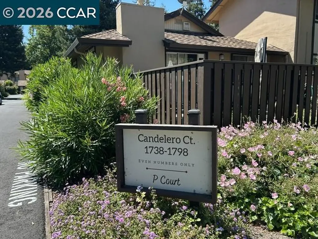 1738 Candelero Court Walnut Creek CA 94598