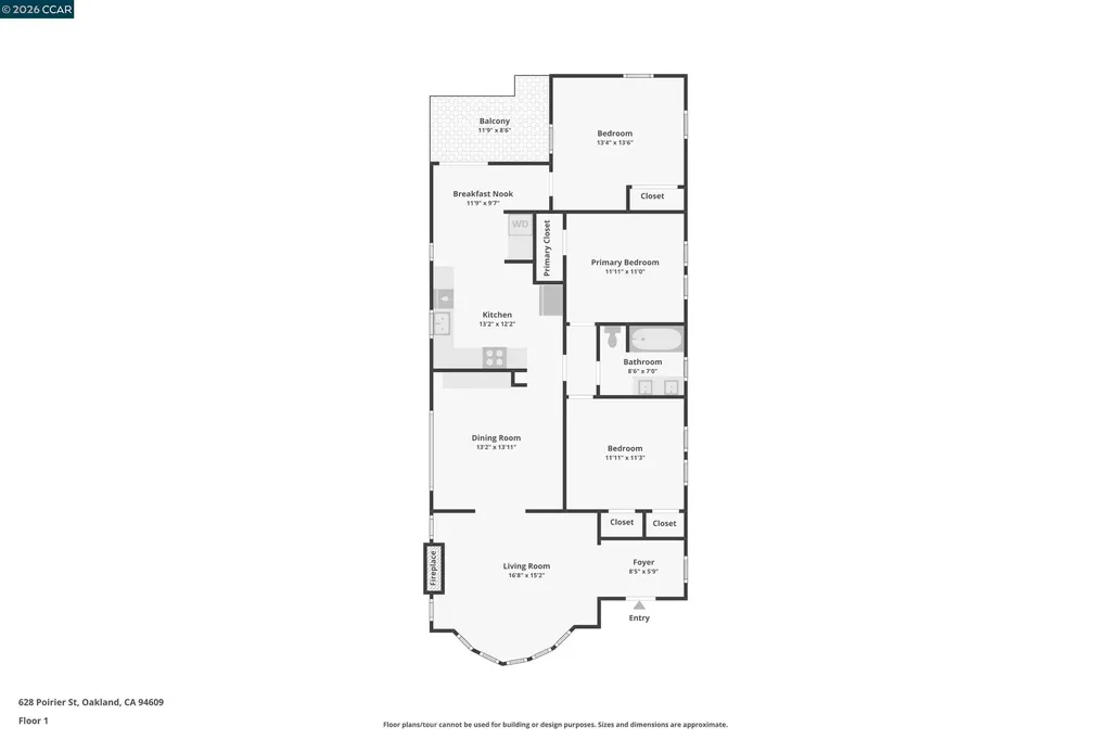 628 Poirier Street Oakland CA 94609