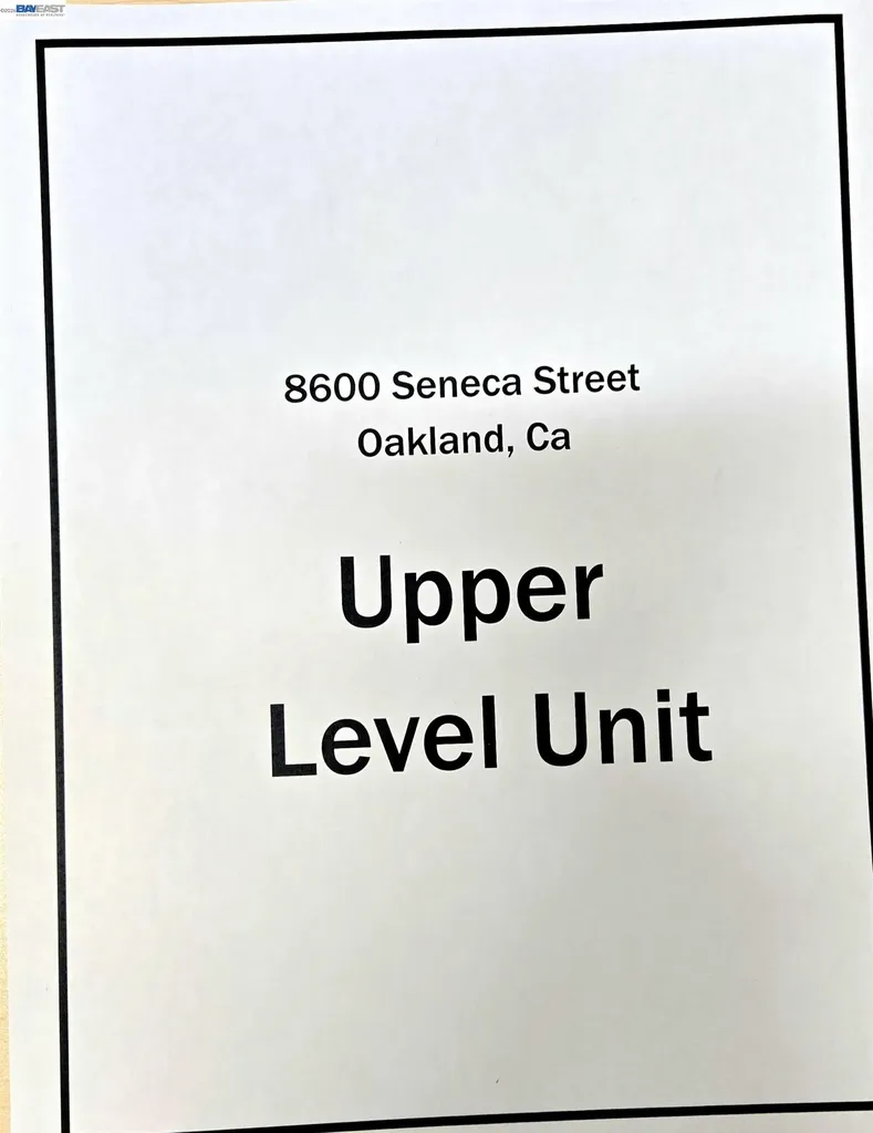 8600 Seneca Oakland CA 94605