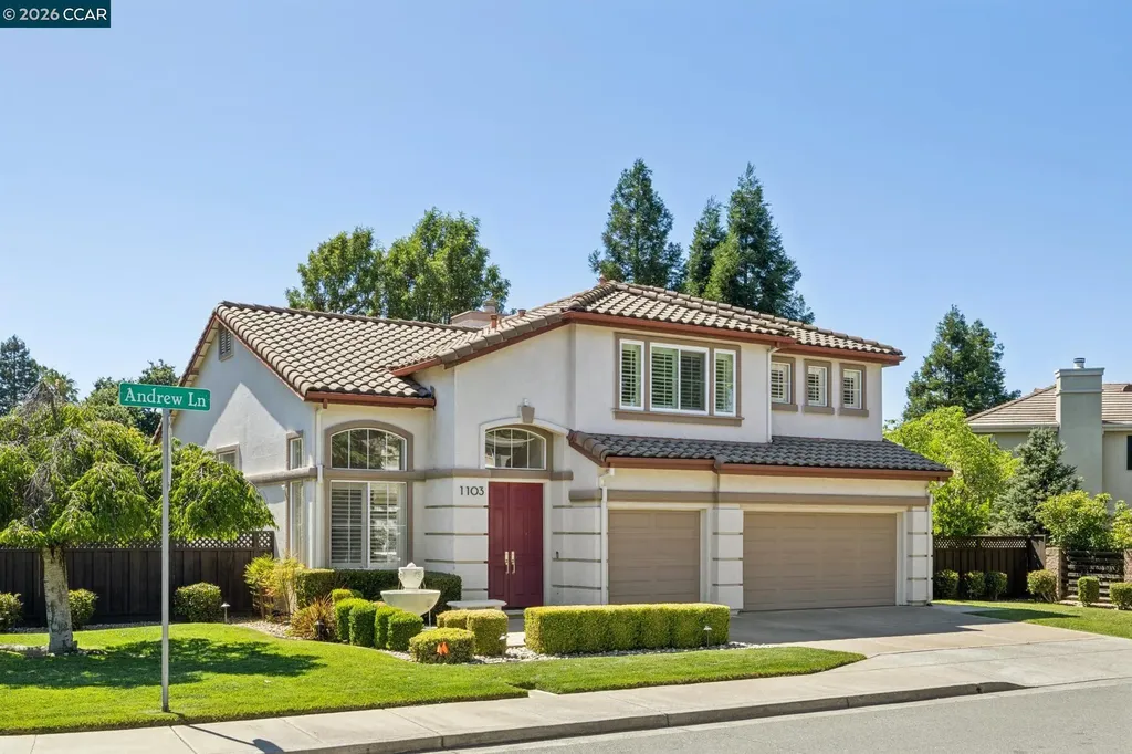 1103 Andrew Lane Walnut Creek CA 94597