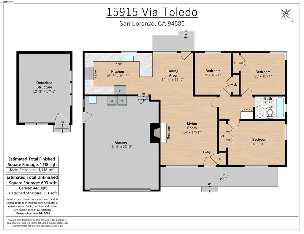 15915 Via Toledo San Lorenzo CA 94580