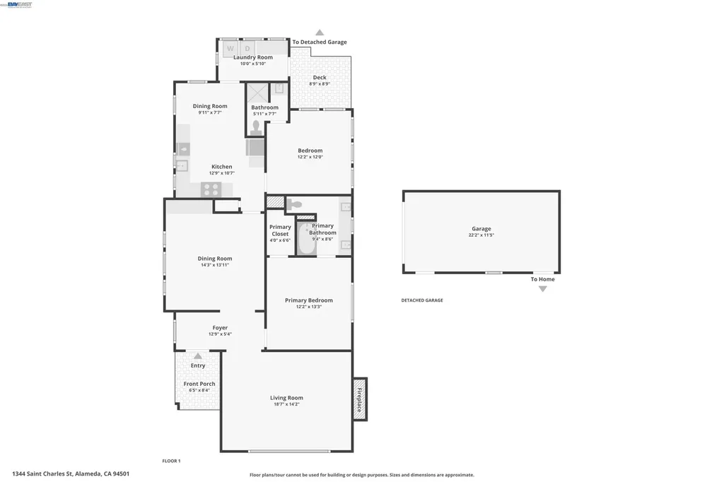 1344 Saint Charles Street Alameda CA 94501