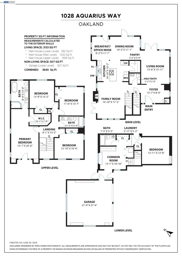 1028 Aquarius Way Oakland CA 94611