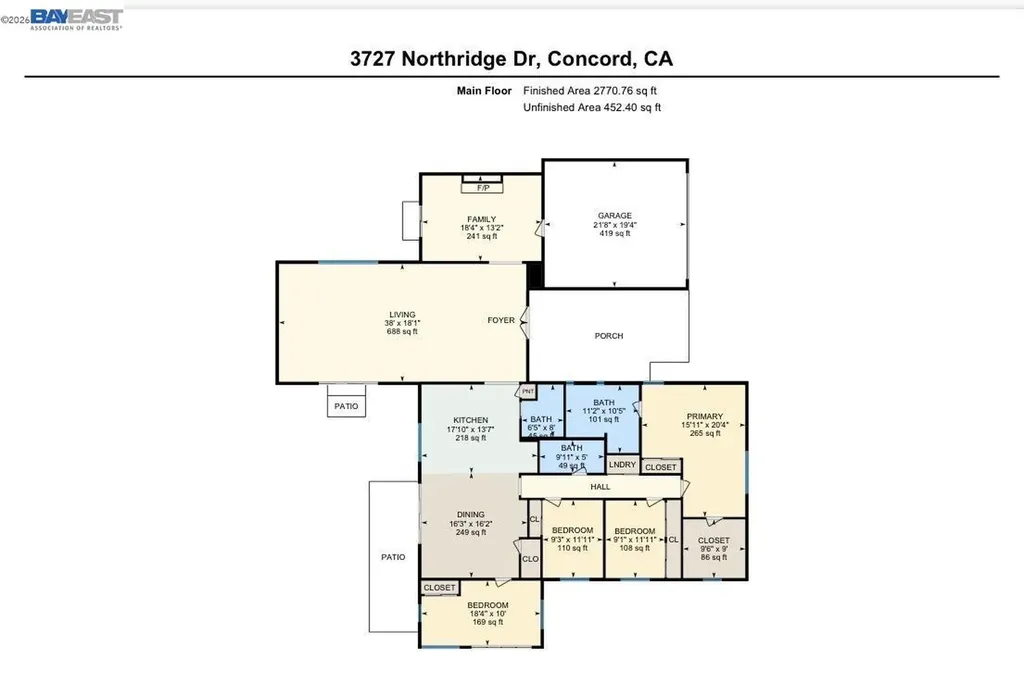 3727 Northridge Drive Concord CA 94518