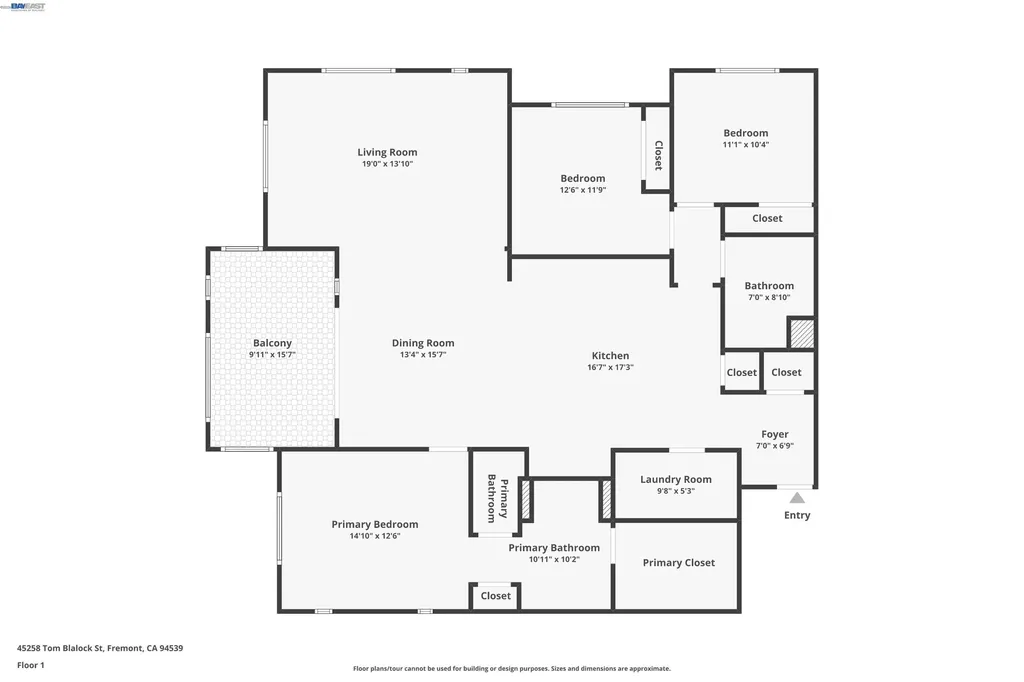 45258 Tom Blalock Street Fremont CA 94539