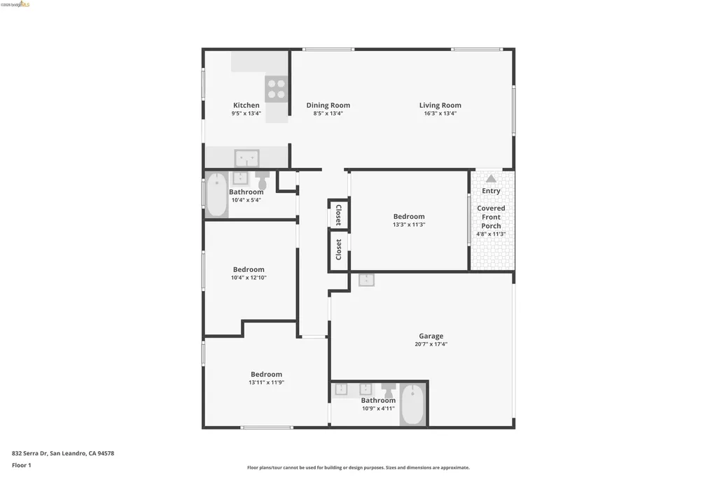832 Serra Drive San Leandro CA 94578