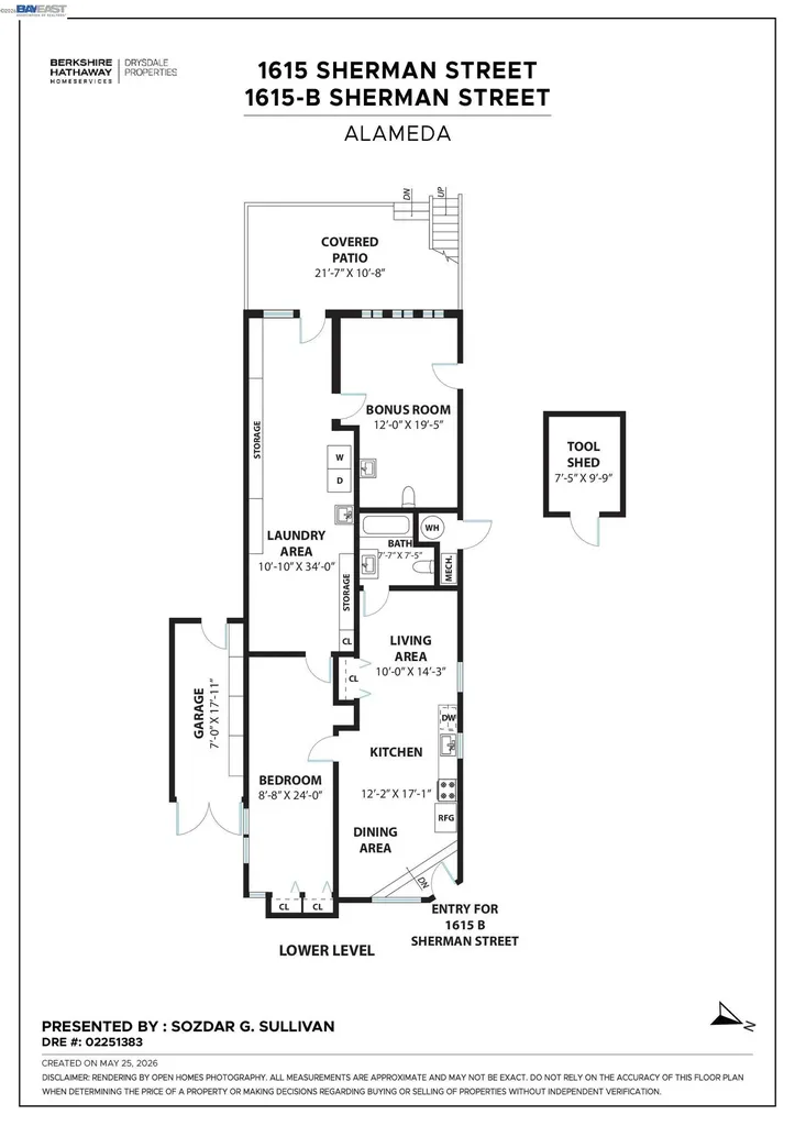 1615 Sherman Street Alameda CA 94501