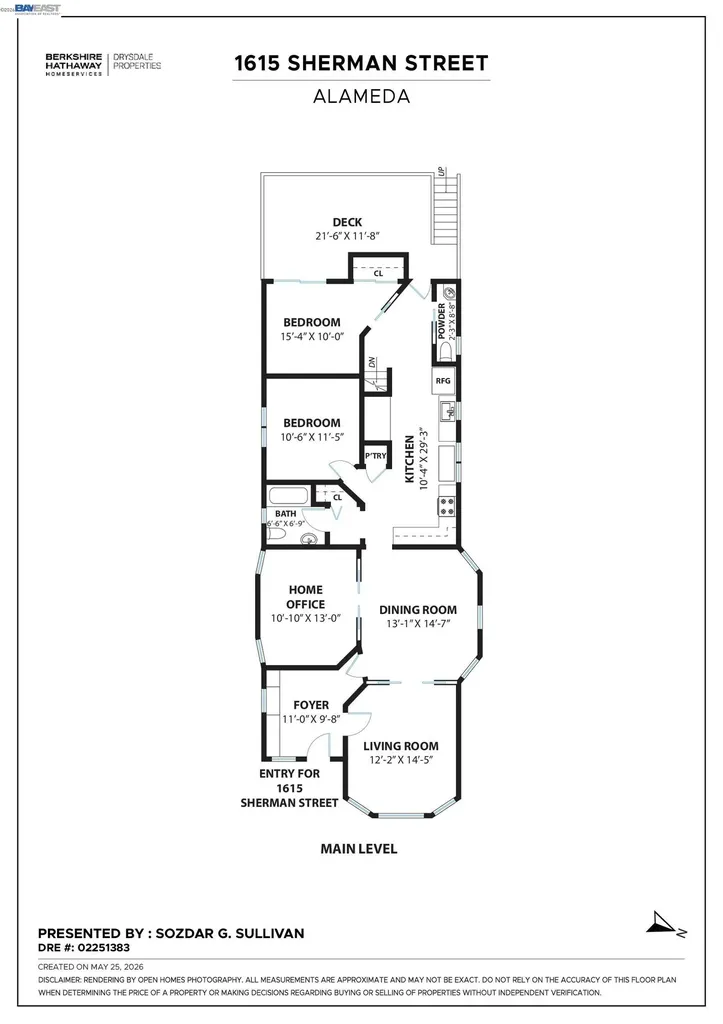 1615 Sherman Street Alameda CA 94501