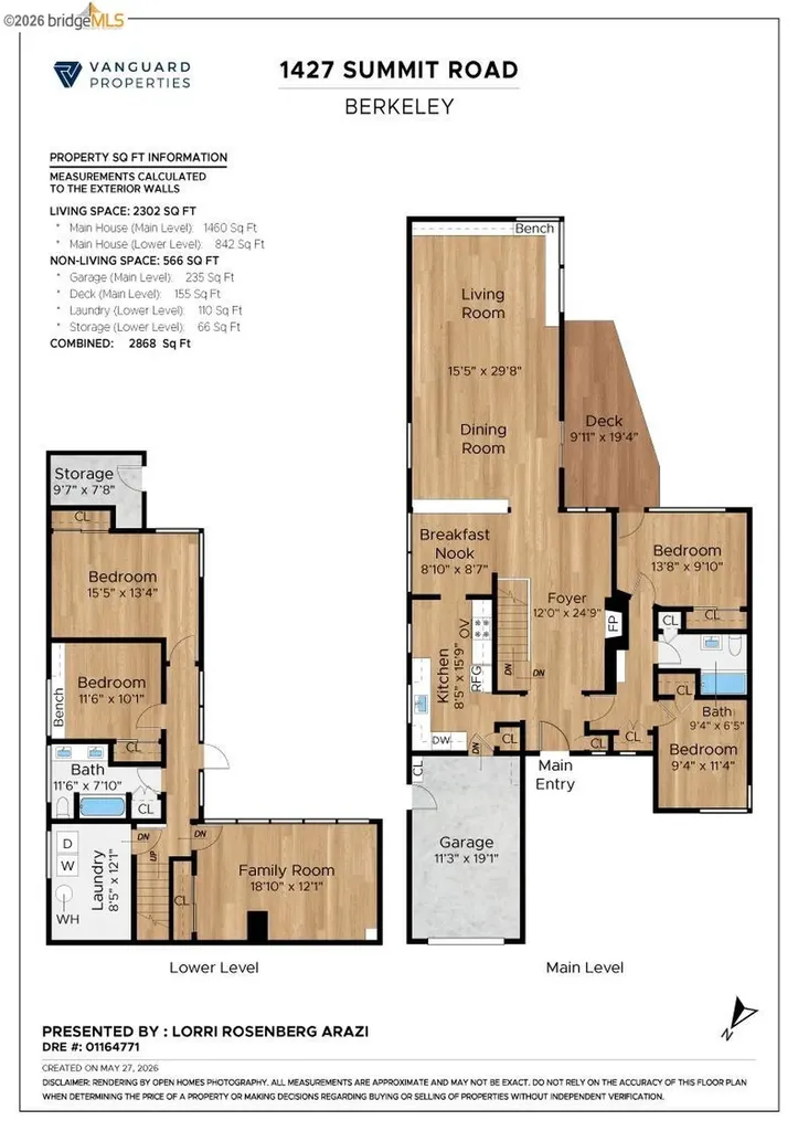 1427 Summit Road Berkeley CA 94708