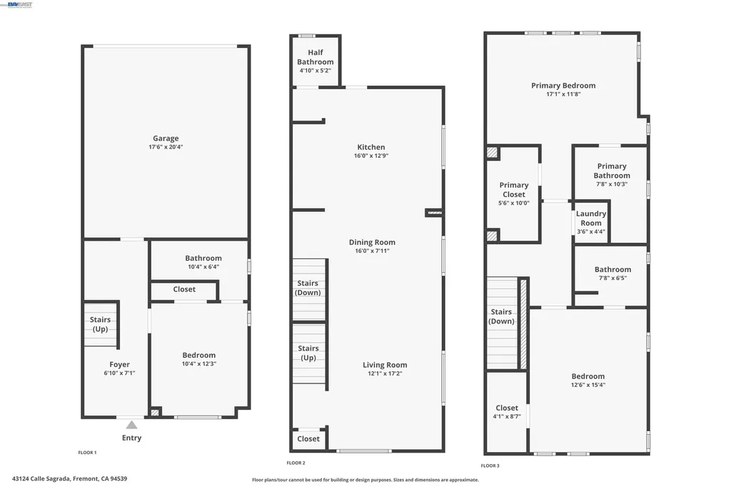 43124 Calle Sagrada Fremont CA 94539