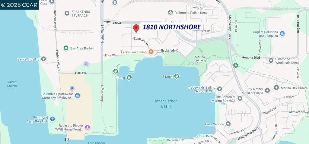1810 Northshore Drive Richmond CA 94804