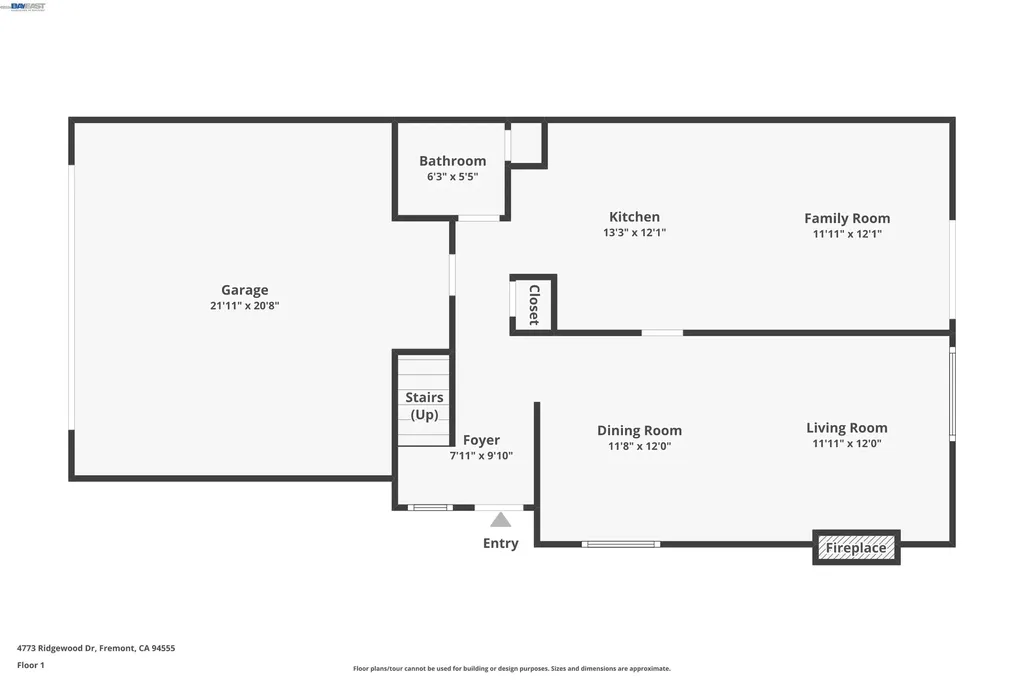 4773 Ridgewood Drive Fremont CA 94555